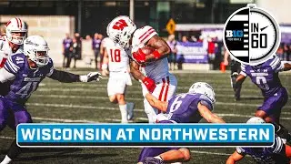 Wisconsin at Northwestern | Oct. 20, 2024 | B1G Football in 60