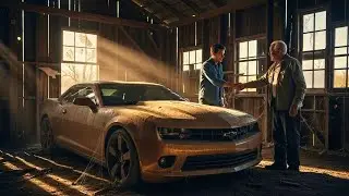 Я купил Chevrolet Camaro ZL1 всего за 400 долларов! Дедушка продал мне свою брошенную машину