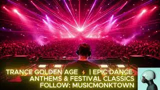 TRANCE GOLDEN AGE ⚡ | EPIC DANCE ANTHEMS & FESTIVAL CLASSICS