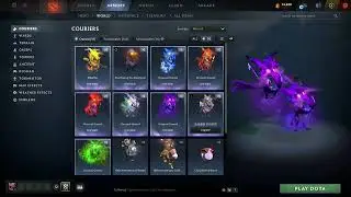 Dota 2 Unusual Greevil Aura courier collection