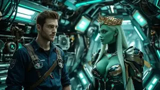 Human Meets Alien Queen Inside a High-Tech Space Lab | HFY Sci-Fi