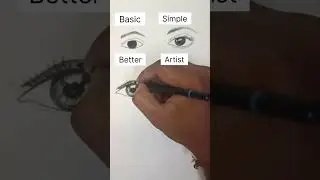 Realistic Surreal Eyes Drawing: From Basic to Advanced Art Levels | Step-by-Step Tutorial