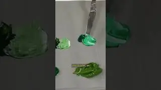 Comment &eacute;claircir du vert en peinture ? 🎨