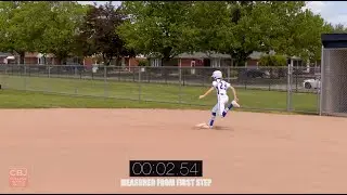 Ella Girard 2026 Outfielder/Slapper Softball Skills Video