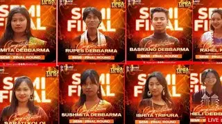 Top 10 semi finalist TRIPRA Idol season 1 full episode 2023