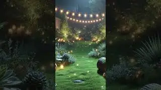 Magical Halloween Garden at Night | Relaxing Piano Jazz & Cozy Vibes