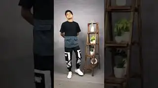 How to style cargo pants with t-shirts #shorts