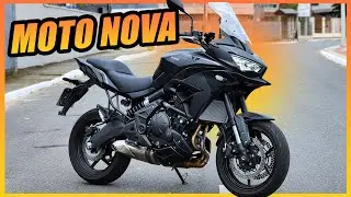COMPRAMOS UMA KAWASAKI VERSYS 650 2024 *ESSA MOTO É O TERROR DA HONDA CB500X*