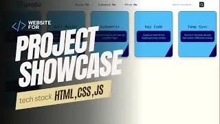 Project Showcase Website with Search Functionality