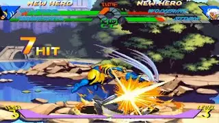 Wolverine's Air to ground combo (Mid) | #XVSF #evo2022
