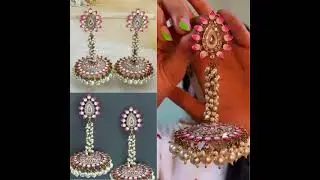 How to style big and bold Jhumkas with Ethnic outfit? Here's a tip!