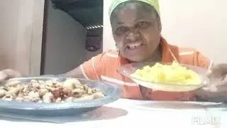 COMENDO CAROÇO DE JACA COZIDO COM CUSCUZ/ VOCÊS NUNCA VIRAM