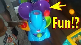 GREAT TOY??? Playskool Elefun Ball Popper Toy for Toddlers