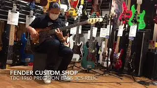Fender Custom Shop TBC 1960 Precision Bass 3CS Relic
