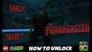 *КАК РАЗБЛОКИРОВАТЬ ФРАНКЕНШТЕЙНА* СЕКРЕТНЫЙ БОСС - Lego DC Super Villains