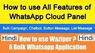 Whatsapp cloud Panel API all Features