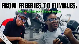 From freebies to fumbles, Day 3 of the XR & AI Genomics Hackathon had it all🎁💻