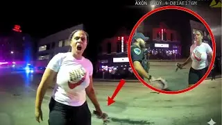 Enraged Woman Has a Meltdown Over a Towed Car