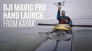 DJI Mavic Pro Hand Launch and Catch from Sea Kayak - Playland, NY - Kayak Hipster