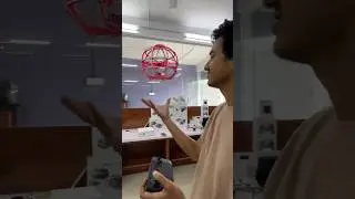 This Ball Drone Never Crashes #soccerdrone #drone #viralshorts