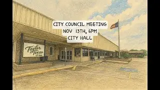 Taylor City Council Meeting &ndash; Nov 13 2025 | 6 PM at City Hall