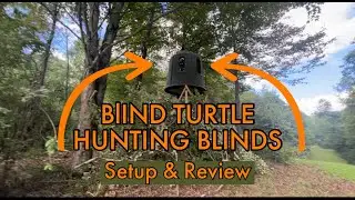 BLIND TURTLE  HUNTING BLIND(SETUP AND REVIEW)