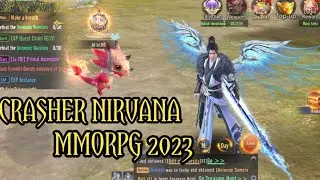 CRASHER NIRVANA MMORPG: COMPLETE LVL100 WINGS PET MOUNT