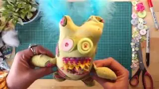 Bonkers Art Club: How To Make A Sock Monster (BONKERS) (Video 3)