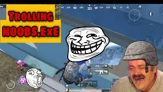 Trolling Cute Noobs 😂 in pubg lite | 1vs5 | The Wrecker