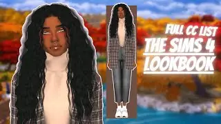 The Sims 4 LookBook!🧡🍁(full cc list)
