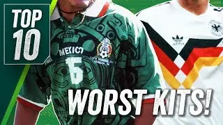 Top 10 Worst World Cup Football Kits Ever, feat. Germany, England and Brazil