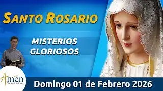 Santo Rosario de Hoy Domingo 01 Febrero de 2026 l Amen Comunicaciones l Católica l María