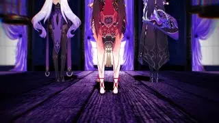 【MMD】『ライアーダンス/Liar Dance』黑天鵝 ブラックスワン BlackSwan 花火 Sparkle 黄泉 Acheron【崩壞星穹鐵道/HonkaiStarRail/崩壊スターレイル】