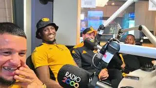 Kaizer Chiefs assistant Coach Khalil Ben Youssef, Yusuf Maart, Bruce Bvuma and Nkosingiphile Ngcobo