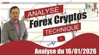 Les march&eacute;s terminent la semaine en roue libre - Analyse Forex Crypto du 16-01-2026