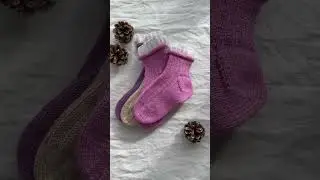 Идеи детских вязаных носков 🧦 #knitting #вязание #вязаныеноски #knitlife #knitlove #handmade