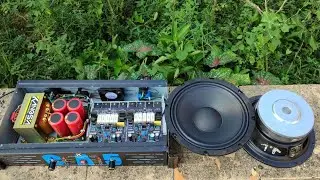 Review of the RCF 8 inch LF08HF135 speaker, the sound is great ❤️&zwj;🔥