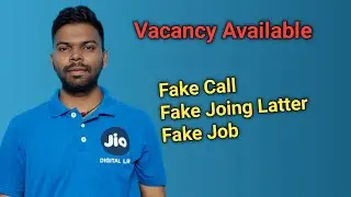 Fake call Fake Job Fake Join latter