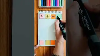 Math🌿math book cover drawing #maths #tranding #art #youtubeshorts