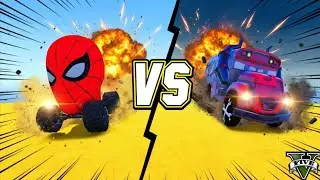 🔥 &ldquo;Spider Car vs Monster Bus 😱 | GTA 5 Epic Battle Challenge!&rdquo;