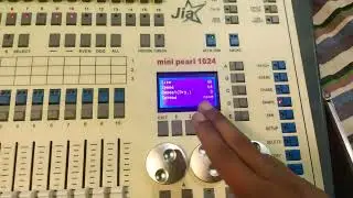 Jia 330 Mini pearl 1024   per light ki shape kaise banaye & Programs KO save kaise kare...