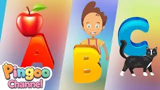 Learning Alphabets for Kids | A for Apple | Phonetics for Kids by Pingoo