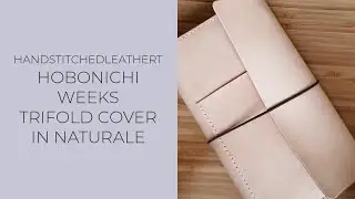HandStitchedLeatherT Hobonichi Weeks Trifold Cover Unboxing & Initial Impression Review