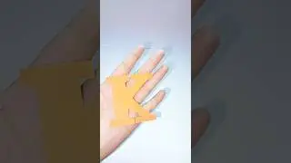 How to make the letter K with origami paper #art #homemadepapercraft #craft #diycrafts