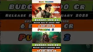 Pushpa 2 Vs Game Changer #gamechanger #pushpa2 #darkustaad