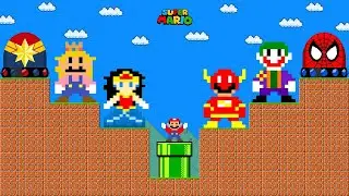 Mario vs Custom Pipe Rescue Mission for All Characters | Game Animation