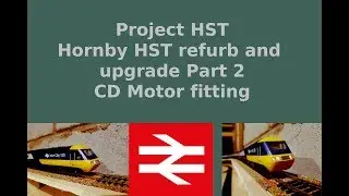 Hornby HST Project CD motor conversion