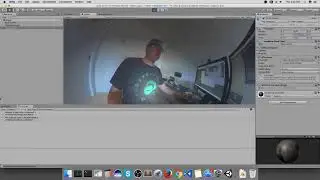 THETA V Live Streaming Test with Unity and Mac OS X
