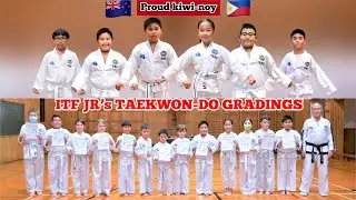 ITF JR'S TAEKWON-DO GRADINGS | PROUD KIWI-NOY | NEWZEALAND.