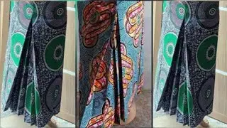 How to Make a Pleated Slit/Back Vent on a Pencil Skirt or Gown.#beginnerfriendly